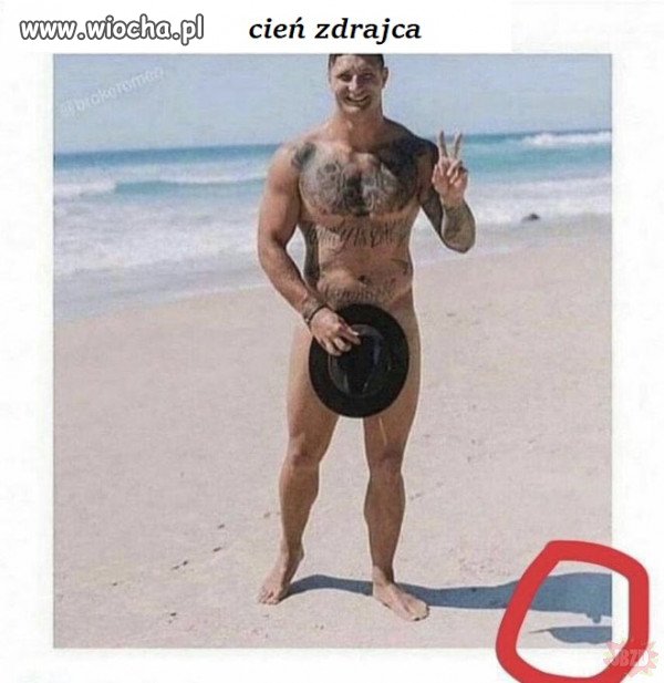 Cień zdrajca.