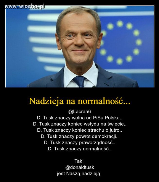 Po 8 latach kłamstw i złodziejstwa, czas na NORMALNOŚĆ!