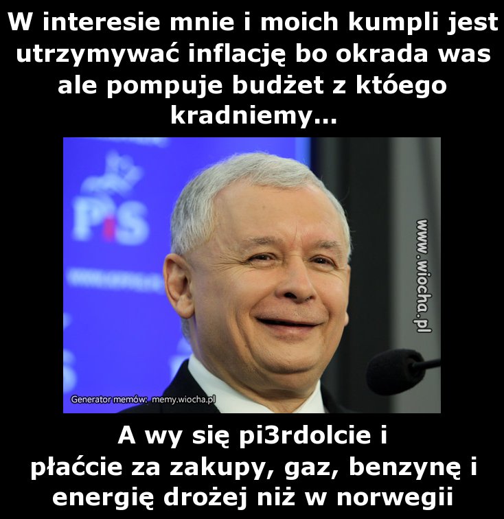 W interesie mnie i moich kumpli jest utrzymywać