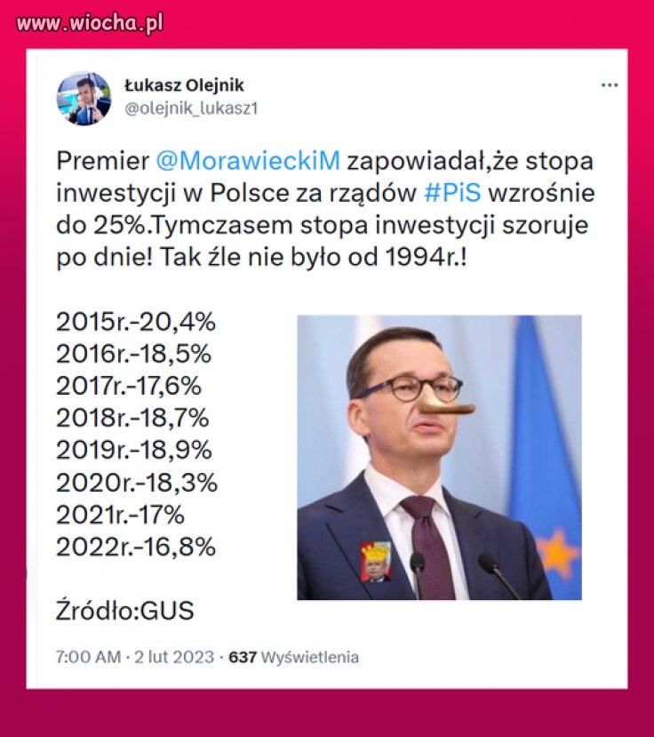 Kolejny "sukces"