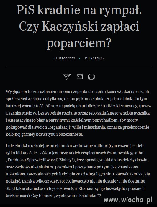 PiS juz kradnie gdzie popadnie...