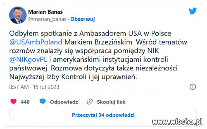 TO spotkanie zaniepokoi Nowogrodzką. 