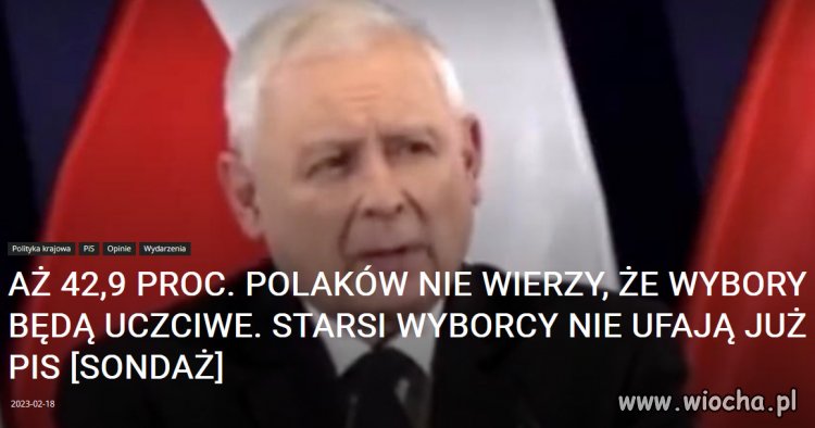 Zaledwie 30,2 proc. Polaków uważa, że wybory będą uczciwe.