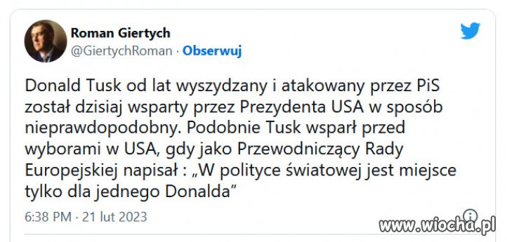 Słabnący prezes PiS nie może jednak nic zrobić.