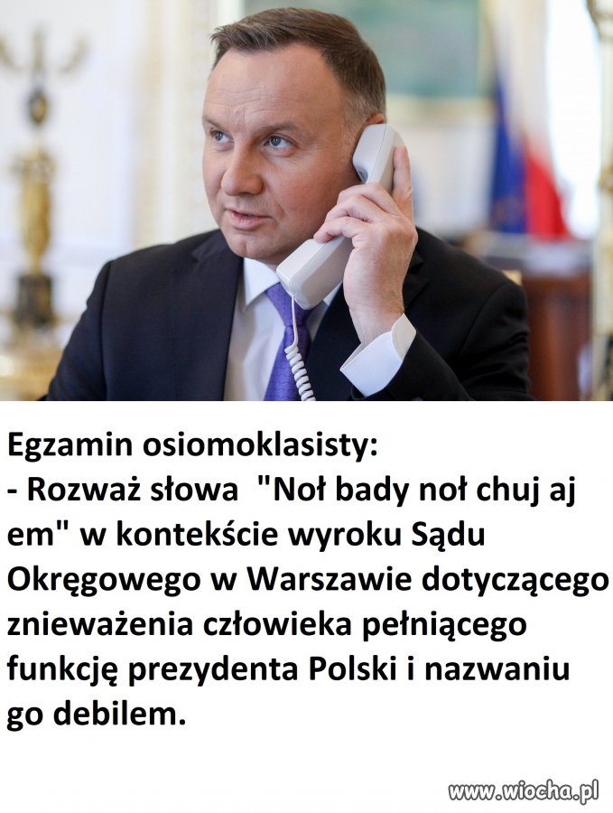 Wpierw Kaczor, później Ziobro a teraz ten...