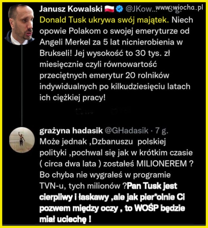 Na jego głowie to nawet chwasty by nie wyrosły. Gleba jest tam