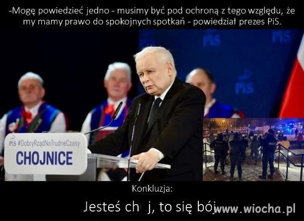 Jesteś   ..uj  to się bój