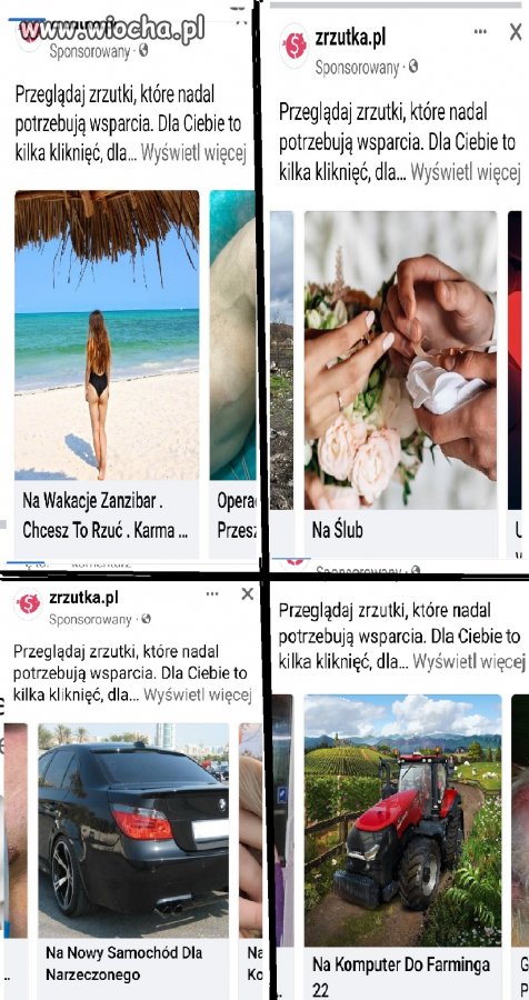 Ja rozumiem jakieś szlachetne cele, choroby itd