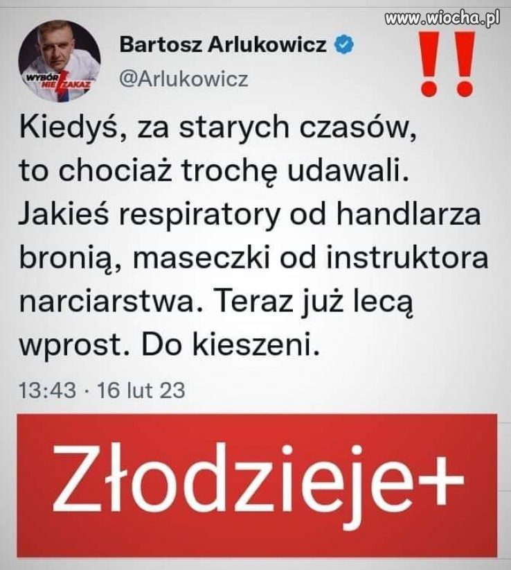 W 2015 wystarczy nie kraść [...], w 2022 z nami będziesz kradł legalnie
