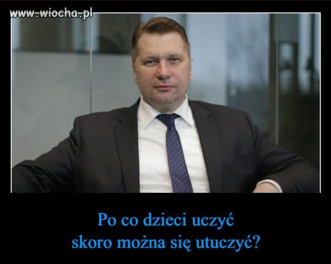 Czarnek idzie przykladem Rydzyka i biskupow...
