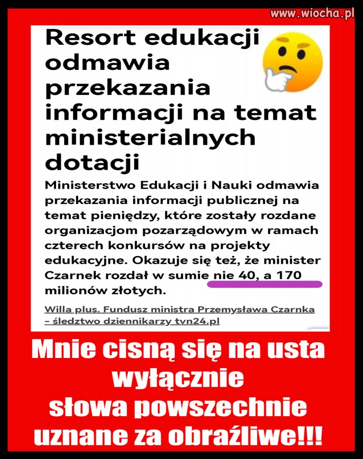 Podobno - tak mówi prezes PiS - uczciwi ludzie nie mają się czego bać...