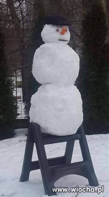 Kogoś mi ten bałwanek
