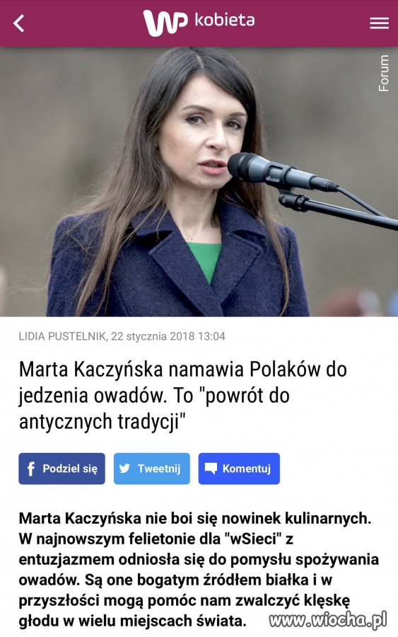Czemu wtedy nie było protestów...