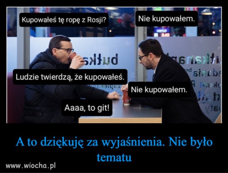 Dwaj złodzieje kłamcy i szuje nad szujami...