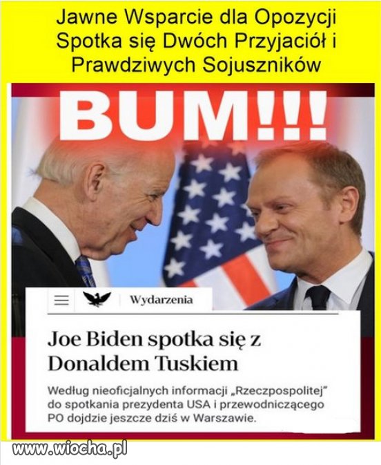Przyjacielskie spotkanie światowych polityków...