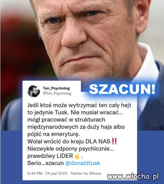 Im bardziej PiS szczuje, tym bardziej rosnie poparcie Tuska..