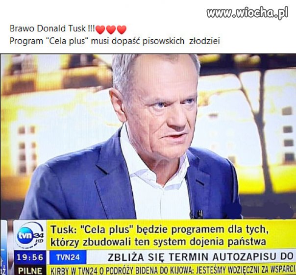 Cela+ dla złodziei i oszustów PiSu, tego potrzebuje Polska!