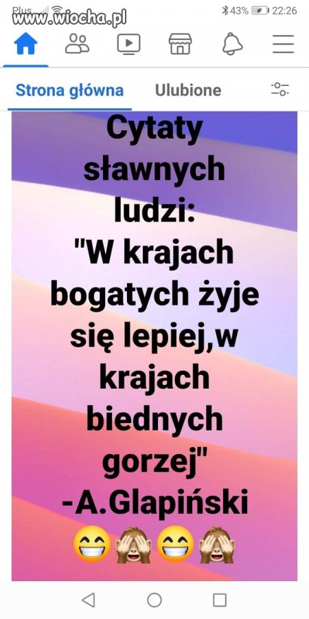 Z cyklu ''cytaty debili''