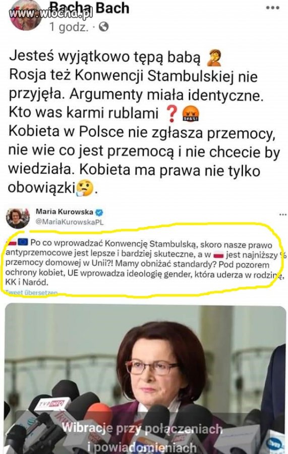 Ten ciemny babol nieraz już mówił ciekawe rzeczy. 