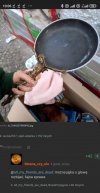 Klecha stuka jajami ministranta.