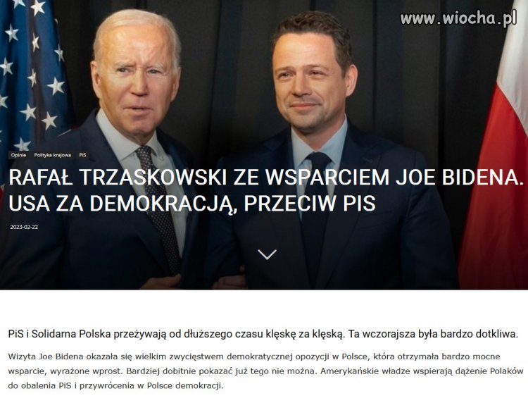 Nic dziwnego, że pisowskie trolle dostały szału.