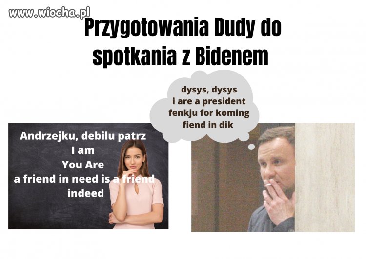 Przygotowania Andrzeja Dudy z prezydentem USA