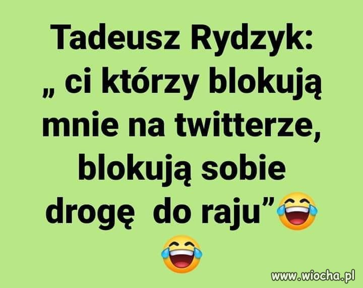 Tadziu wstawaj, zesrałeś się