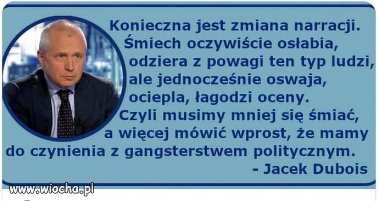 Najwyższy czas, nazywać rzeczy po imieniu...
