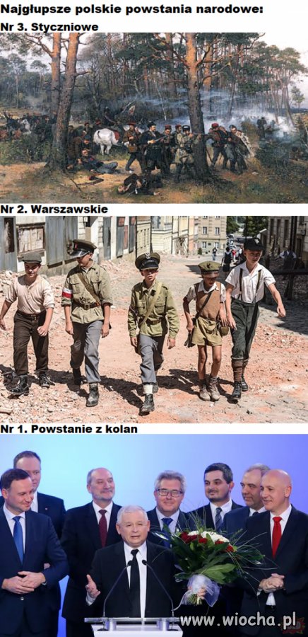 Polskie powstania.