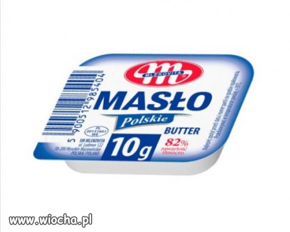 Masło Glapinskiego po 2,80. z Jaszczebiej Gory.
