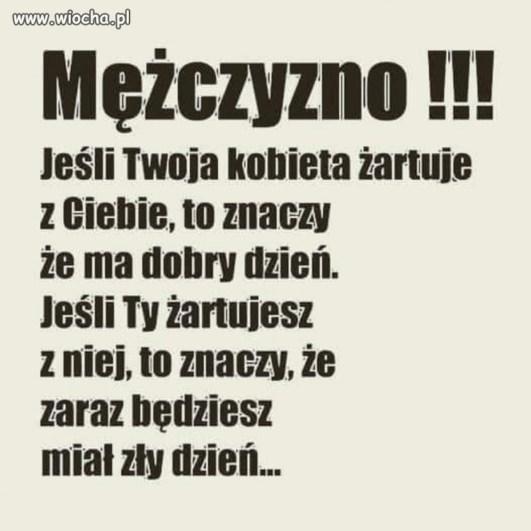 Musi się dowartościować