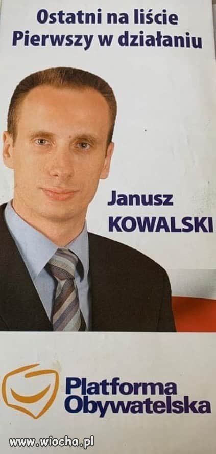 Prawdziwy Janusz polityki!