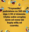 Wystarczy na czopki lub proszki z krzyżykiem