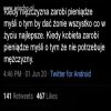 Z tym się akurat nie zgodzę, mój ex dał mi tylko