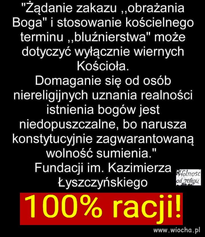 W sumie racja