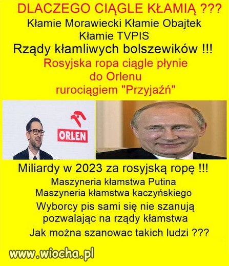 Zadna kasa nie smierdzi, farbowanym lisom Putina..