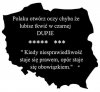 A czy Polacy mają oczy ???