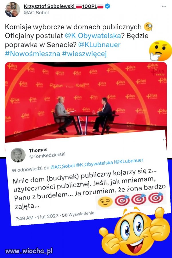 Żona ''pana'' posła BARDZO ZAJĘTA...