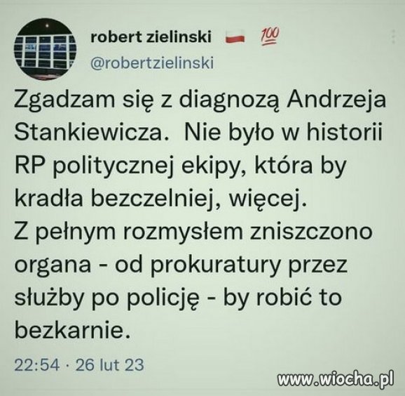 A 30% wyborców cieszy się że tak pięknie ich okradaja..
