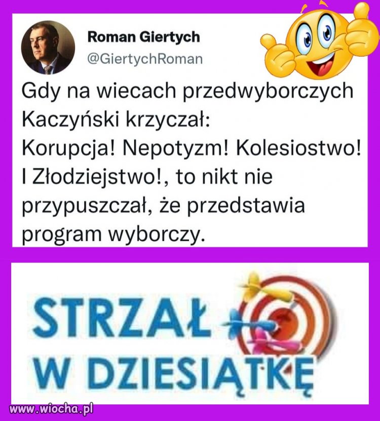 I Polska w ruinie, wiedział co mówi