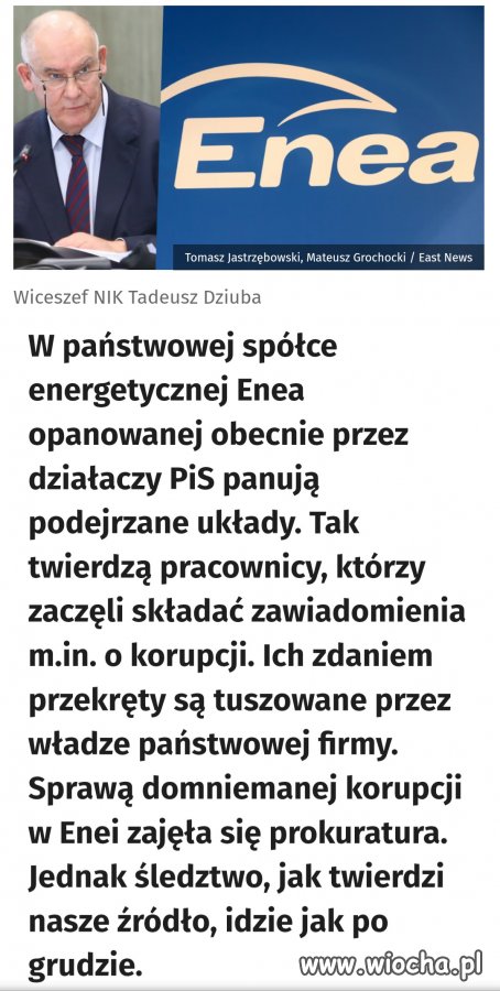 Kolejny przewał pisowskich złodziei 