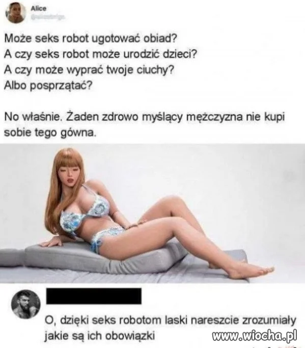 Seks roboty.