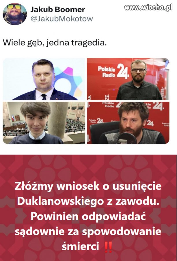 W normalnym kraju powinien być ścigany z urzędu!!!