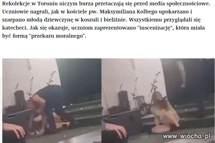 Narzekali na jasełka w gdańsku