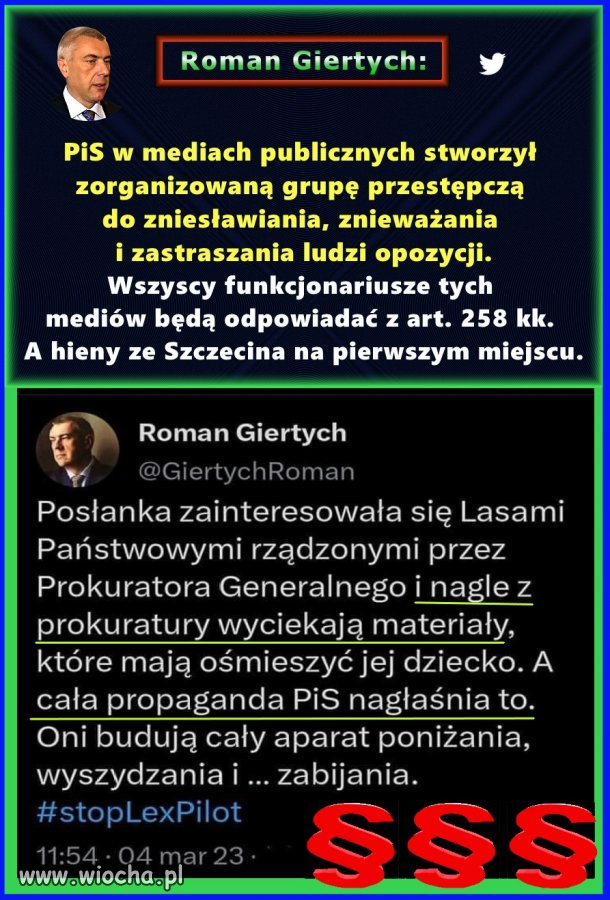 Bydlęce media zaszczują każdego; nie oszczędzą nawet dzieci. 