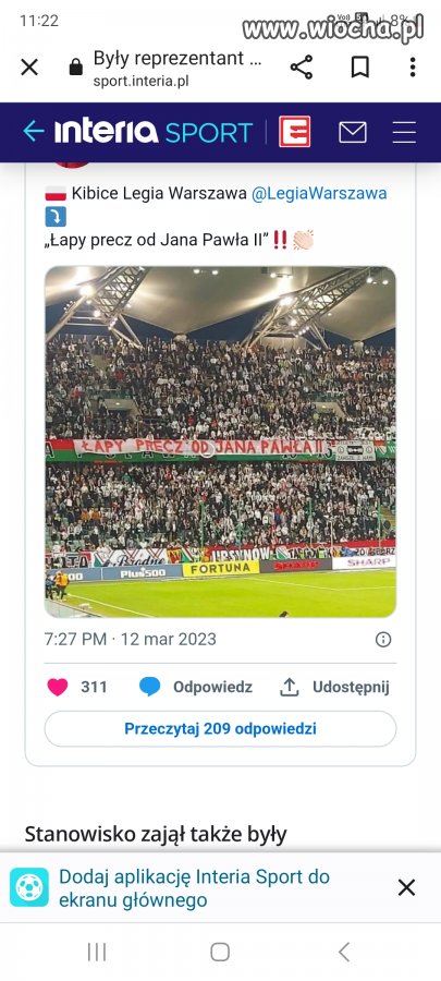 Nie kibice, a kibole