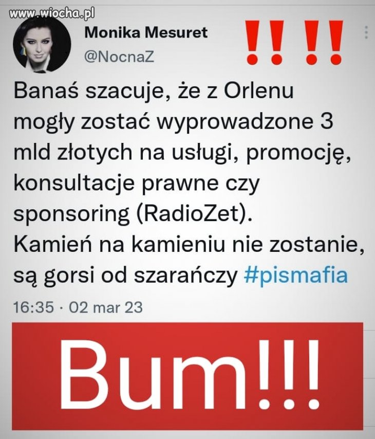 Czyli brudna pała wyprowadziła z Orlenu prawie 3 rafinerie Gdańskie???