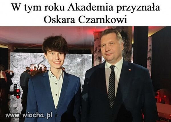 Dzban dostał Oskara.