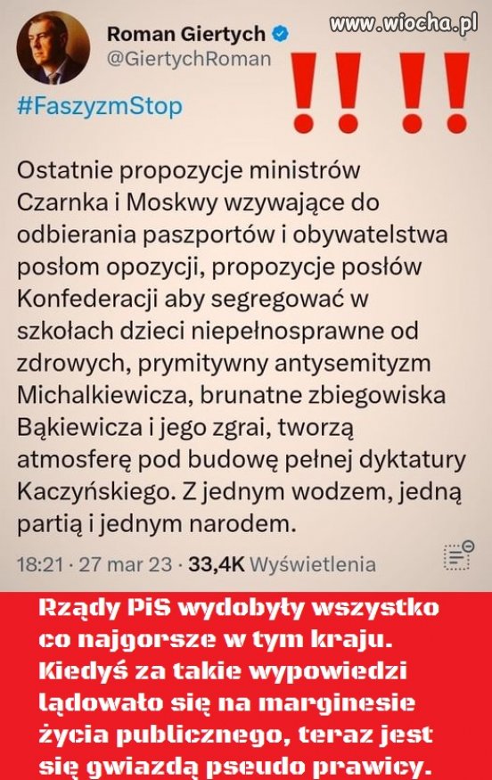 Roman jak zawsze w punkt