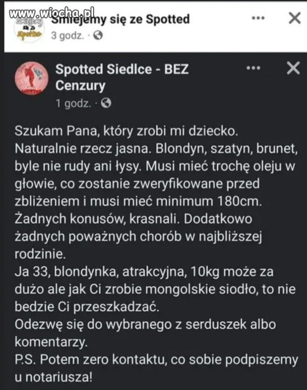 Później tylko wyrok o alimenty i możesz nie pisać 